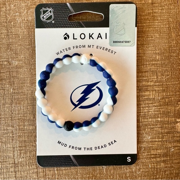 NEW! Lokai Tampa Bay Lightning Bracelet, size Small - Picture 3 of 3